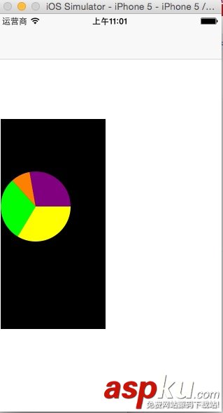ios開發,畫扇形圖,IOS,扇形圖