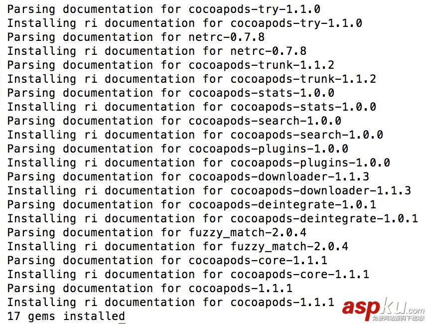 iOS,CocoaPods