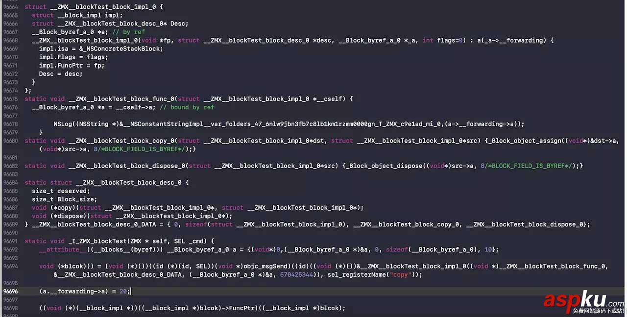 iOS中block變量捕獲原理詳析 ios,block,變量,定義block變量,成員變量
