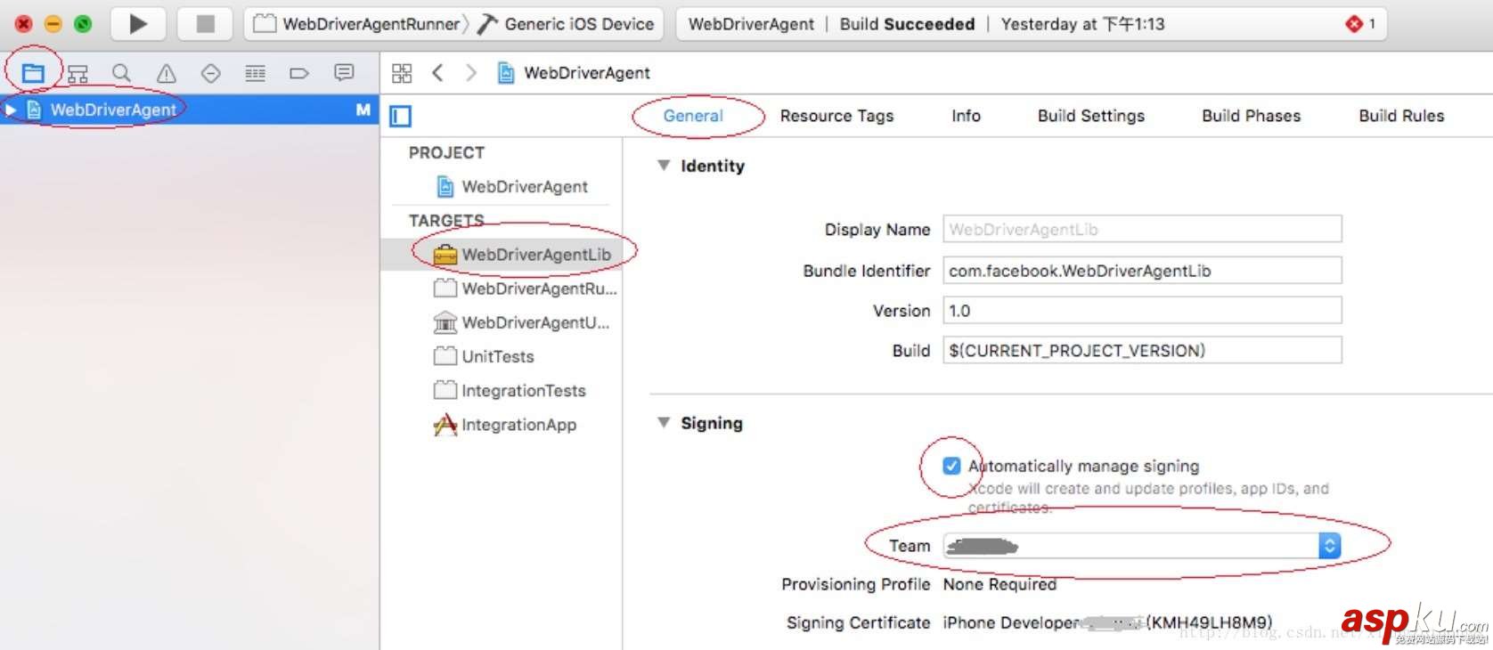 詳解iOS WebDriverAgent 環境搭建 iOS,WebDriverAgent,環境搭建