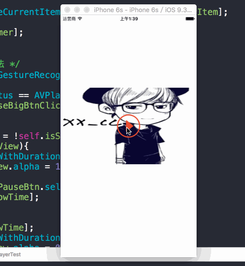 ios播放器封裝單例,ios視頻播放器,ios簡單的封裝