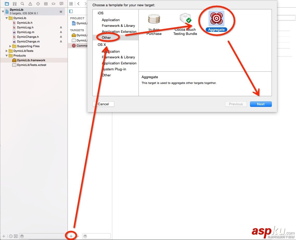 xcode 詳解創(chuàng)建靜態(tài)庫和動態(tài)庫的方法 xcode,創(chuàng)建靜態(tài)庫和動態(tài)庫,靜態(tài)庫和動態(tài)庫的創(chuàng)建,靜態(tài)庫和動態(tài)庫創(chuàng)建詳解