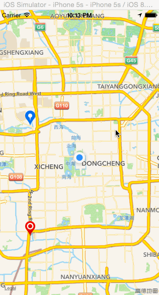 ios開發地圖定位,ios自帶地圖定位開發,ios開發百度地圖定位