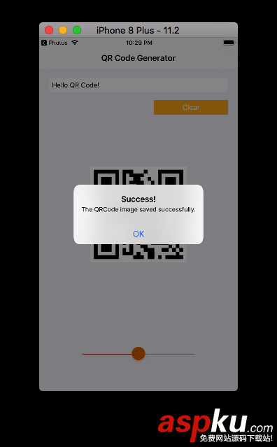 iOS使用CIFilter生成二維碼 iOS,生成二維碼,CIFilter生成二維碼