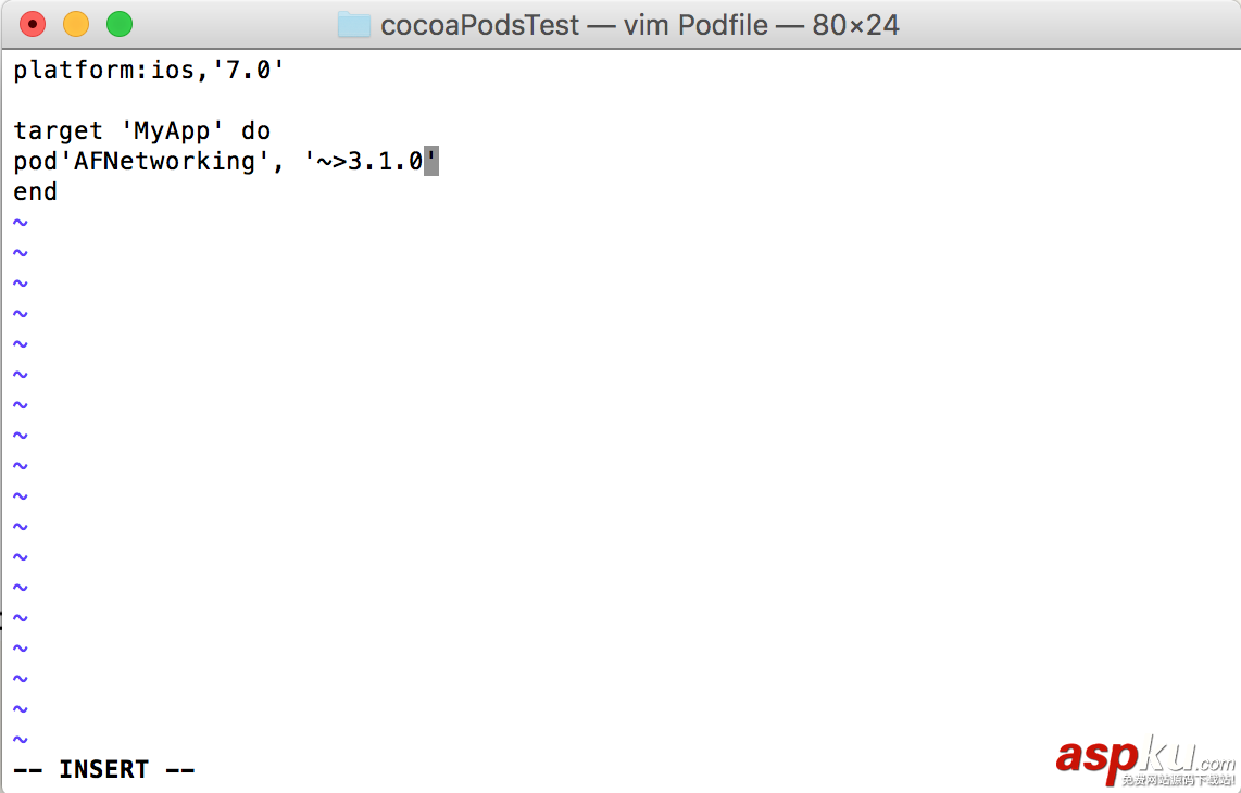 iOS,CocoaPods