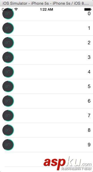 iOS應用中使用Auto Layout實現自定義cell及拖動回彈