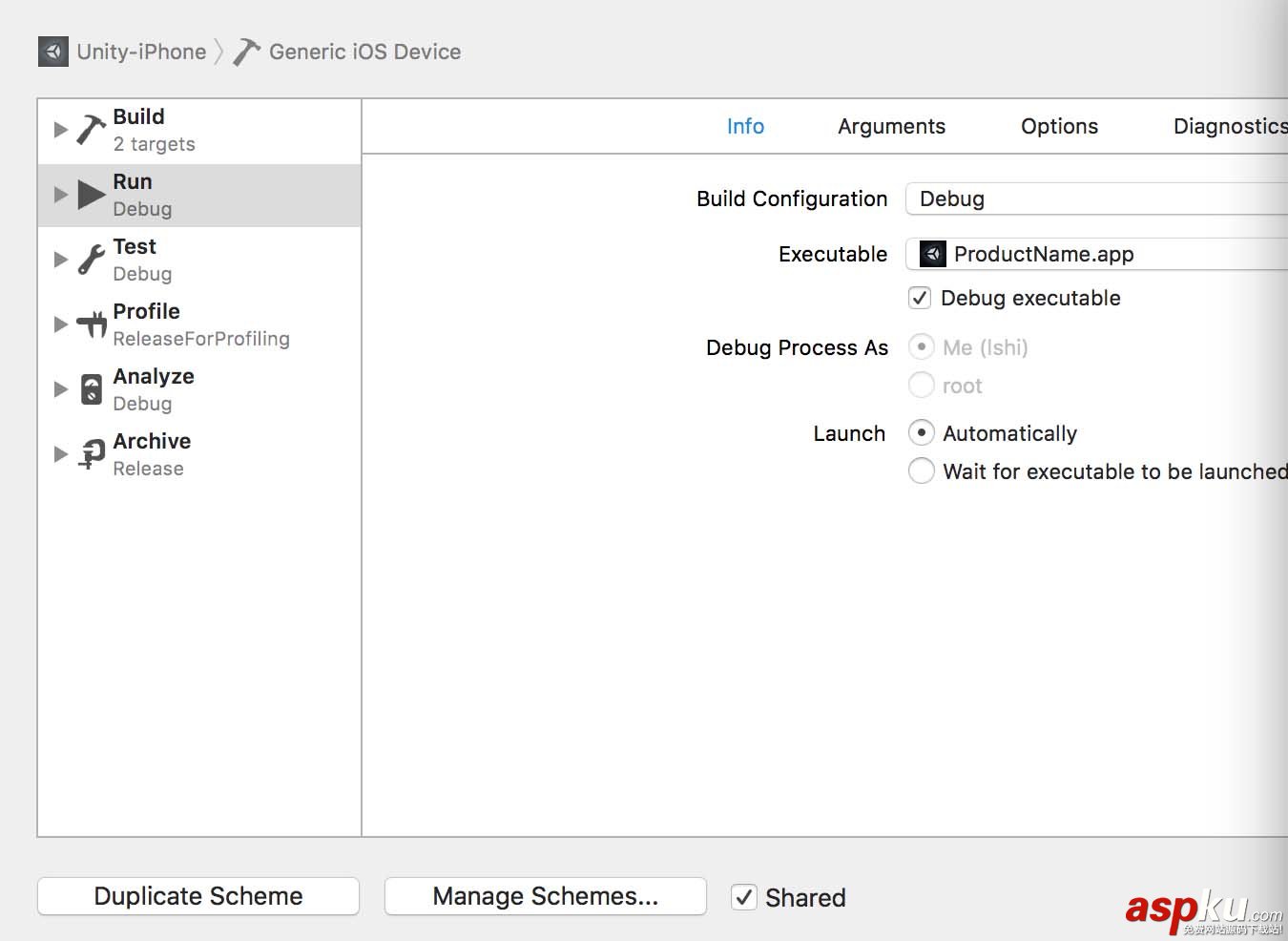 淺談Unity中IOS Build Settings選項的作用 Unity,IOS,Build,Settings,選項
