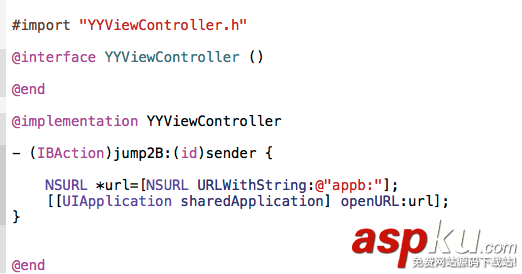 IOS,應用之間的跳轉和數據傳遞,應用跳轉和數據傳遞,應用數據傳遞