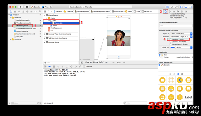 coreimage,人臉識別,ios,demo