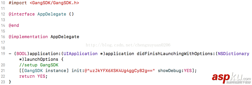 關于iOS GangSDK的使用 為App快速集成社群公會模塊 iOS,GangSDK,社群,公會,模塊