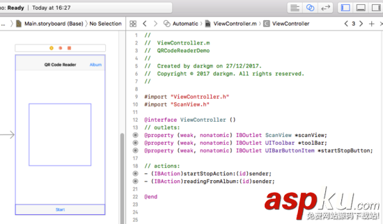 ios使用AVFoundation讀取二維碼的方法 ios,二維碼,AVFoundation