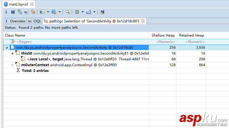 Android,Studio,MAT,內(nèi)存泄漏