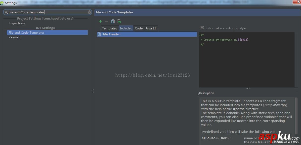 android,studio,自動注釋,注釋