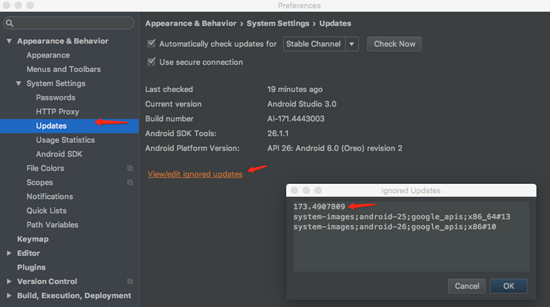 Android,Studio,無(wú)法檢測(cè)新版本