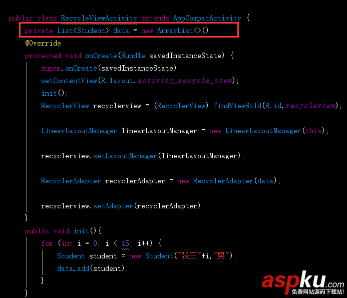 android,listview,recycleview