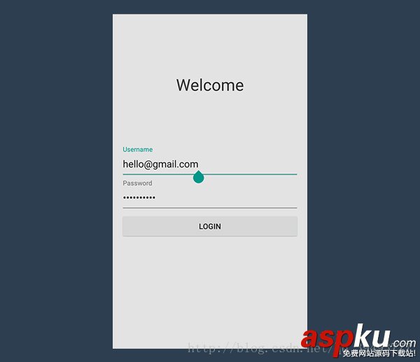 Android,TextInputLayout,登陸