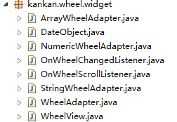 Android,wheelView,日期選擇器