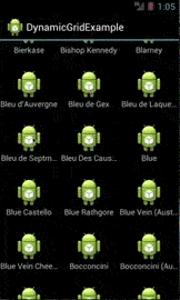 Android,DynamicGrid,拖曳交換位置