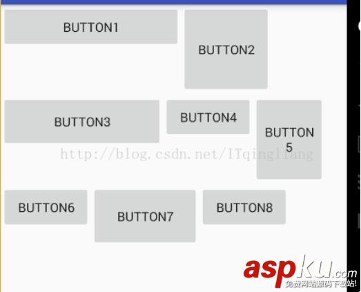 android流式布局onLayout()方法詳解 android,流式布局,onLayout