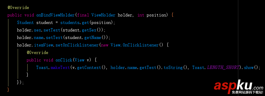 android,listview,recycleview