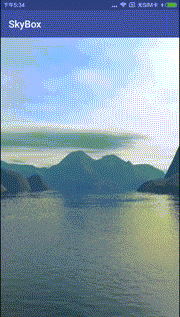 Android,OpenGLES,天空盒