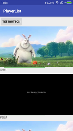 Android,視頻滾動列表,視頻列表,視頻