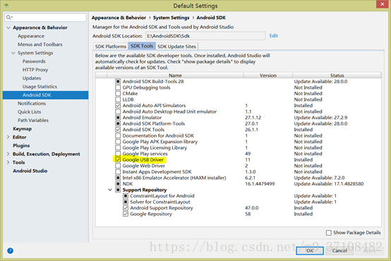 Android,Studio,連接手機(jī)