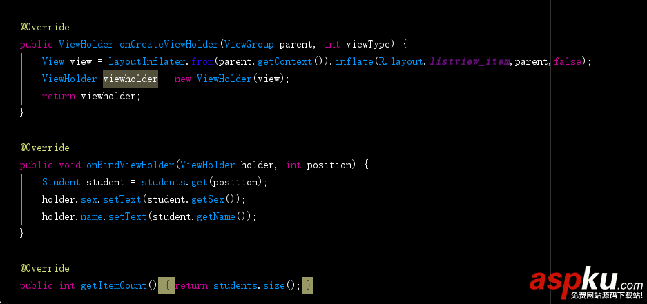 android,listview,recycleview
