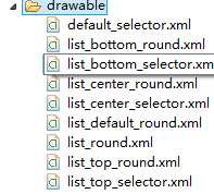 Android,UI,ListView,圓角