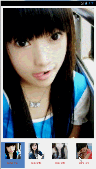 android,多圖片橫向滑動,HorizontalScrollView