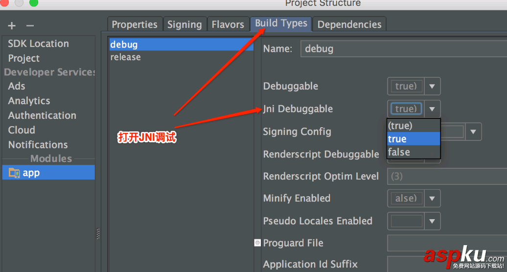 Android,Studio,NDK開發,NDK,調試