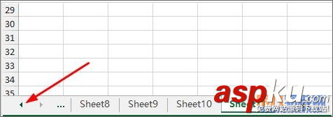 多個Excel工作表中怎么快速跳轉到指定表？