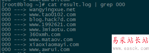 Shell+Curl網(wǎng)站健康狀態(tài)檢查腳本，抓出中國(guó)博客聯(lián)盟失聯(lián)站點(diǎn)