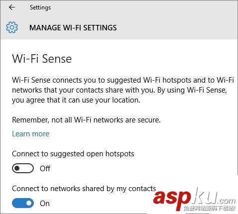 Win10系統中的WiFi Sense功能有什么用? Win10,WiFi