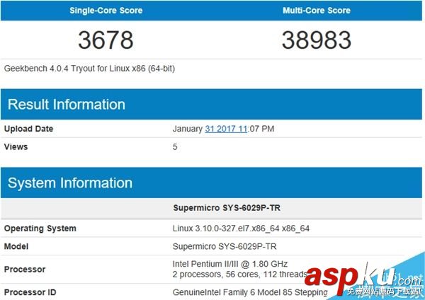 Intel Xeon金片家族首曝:頂配18核主頻2.7GHz Intel,18核