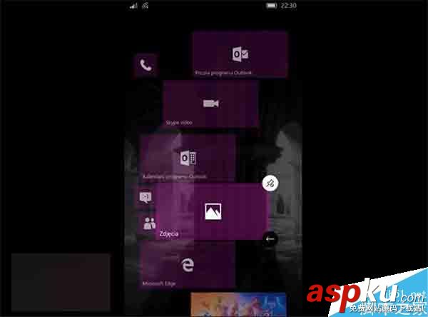 Win10Mobile,RedStone,磁貼