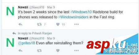 Win10 Mobile 14283紅石預覽版有哪些機型可以安裝? Win10,Win10Mobile
