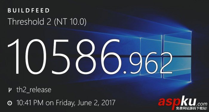 Win10正式版1511 Build 10586.962累積更新補丁KB4022714下載地址  win10專業版1511.10586,win10,1511累積更新,更新補丁KB4022714