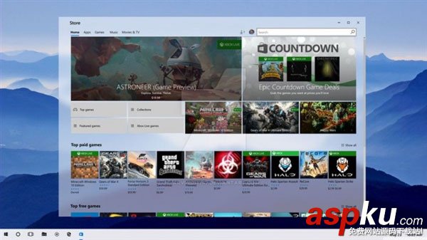 Win10.4毛玻璃界面圖賞:白色任務欄搶眼 Win10,毛玻璃,任務欄