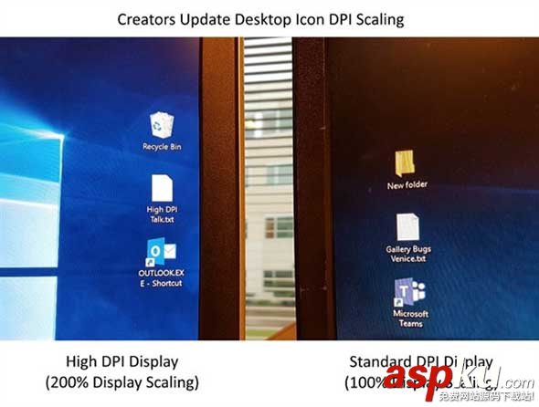 win10創作者更新RS3高DPI截圖對比 win10,創作者