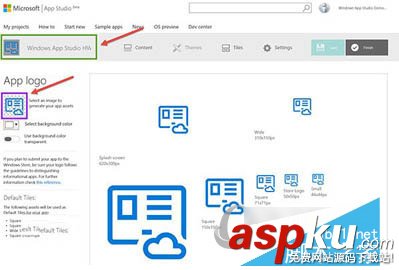 web項目,win10,應用商店