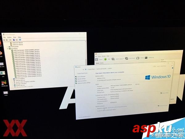 AMD Ryzen處理器實(shí)機(jī)演示:主頻沖上3.9GHz AMD,Ryzen處理器,主頻