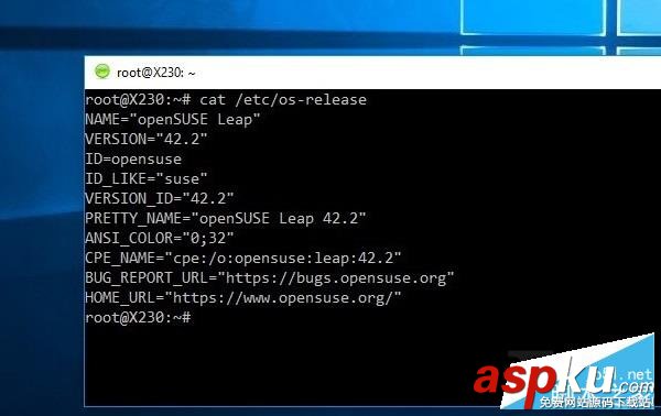 openSUSE,Linux子系統(tǒng),Win10