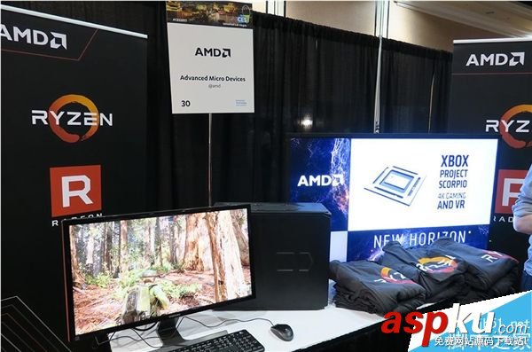 AMD Ryzen處理器實(shí)機(jī)演示:主頻沖上3.9GHz AMD,Ryzen處理器,主頻