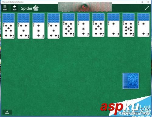 Win10,蜘蛛紙牌,游戲