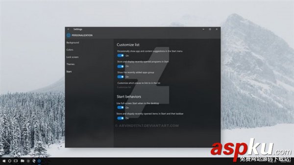 Win10.4毛玻璃界面圖賞:白色任務欄搶眼 Win10,毛玻璃,任務欄