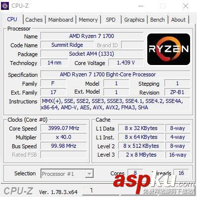 AMD Ryzen 7 1700超頻跑分成績曝光:完勝intel酷睿i7處理器 AMDRyzen71700,超頻,成績,跑分