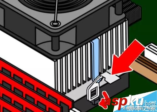 AMD CPU及散熱器安裝方法圖文教程 AMD,CPU,散熱器