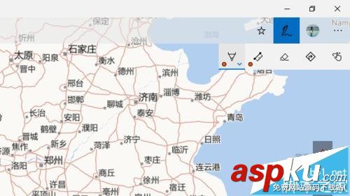 Win10系統(tǒng)中怎么使用墨跡給地圖規(guī)劃路線? Win10,地圖