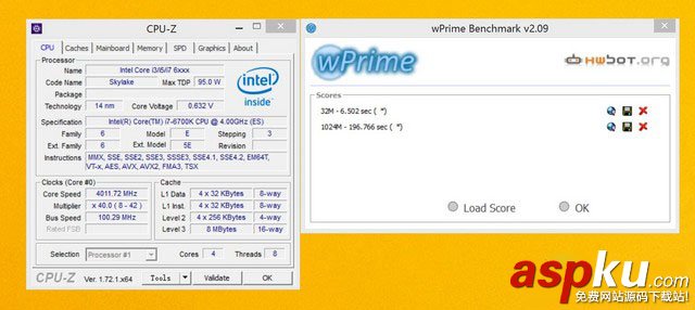 Intel酷睿六代CPU處理器i5-6600K與i7-6700K區別對比評測圖解 評測,i7-6700K,i5-6600K